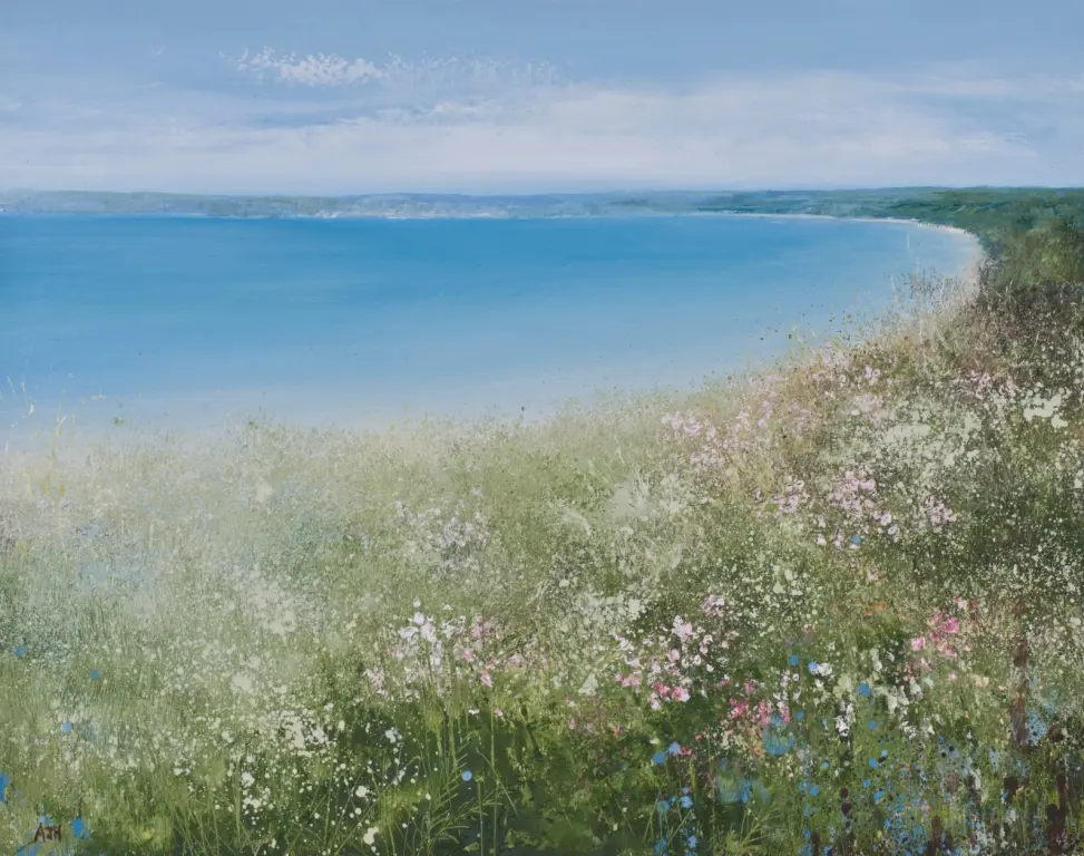 Amanda Hoskin - summer flower, carbis bay